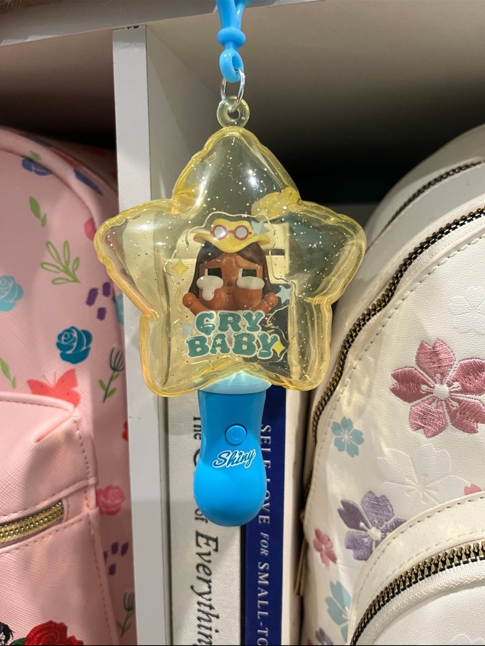 POP MART: CRYBABY - SHINY SHINY Series Luminous Pendant (Shiny Cowboy)